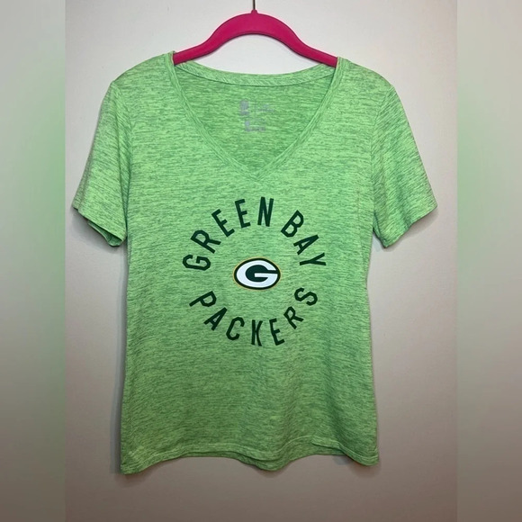 Green Bay Packers Short Sleeve Women’s Dry Fit T-Shirt 🧀 - Picture 1 of 4
